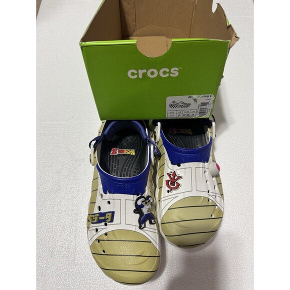 Crocs Echo Clog Dragon Ball Z Vegeta Big Kids Size 5 (J5) (211138-90H)  NEW main image 10